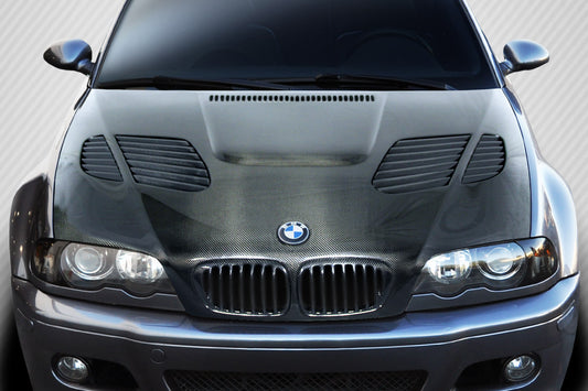 Carbon Creations 99-03 BMW 3 -Series E46 2DR CF DriTech GTR Hood