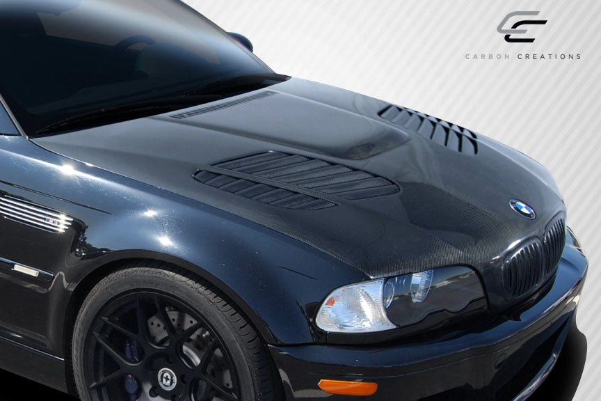 99-03 BMW 3 -Series E46 2DR CF DriTech GTR carbon fiber hood