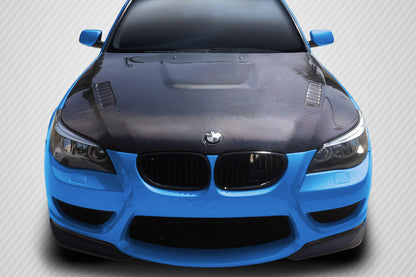 Carbon Creations DriTech 2004-2010 BMW 5 Series E60 AF1 hood - 1 Piece