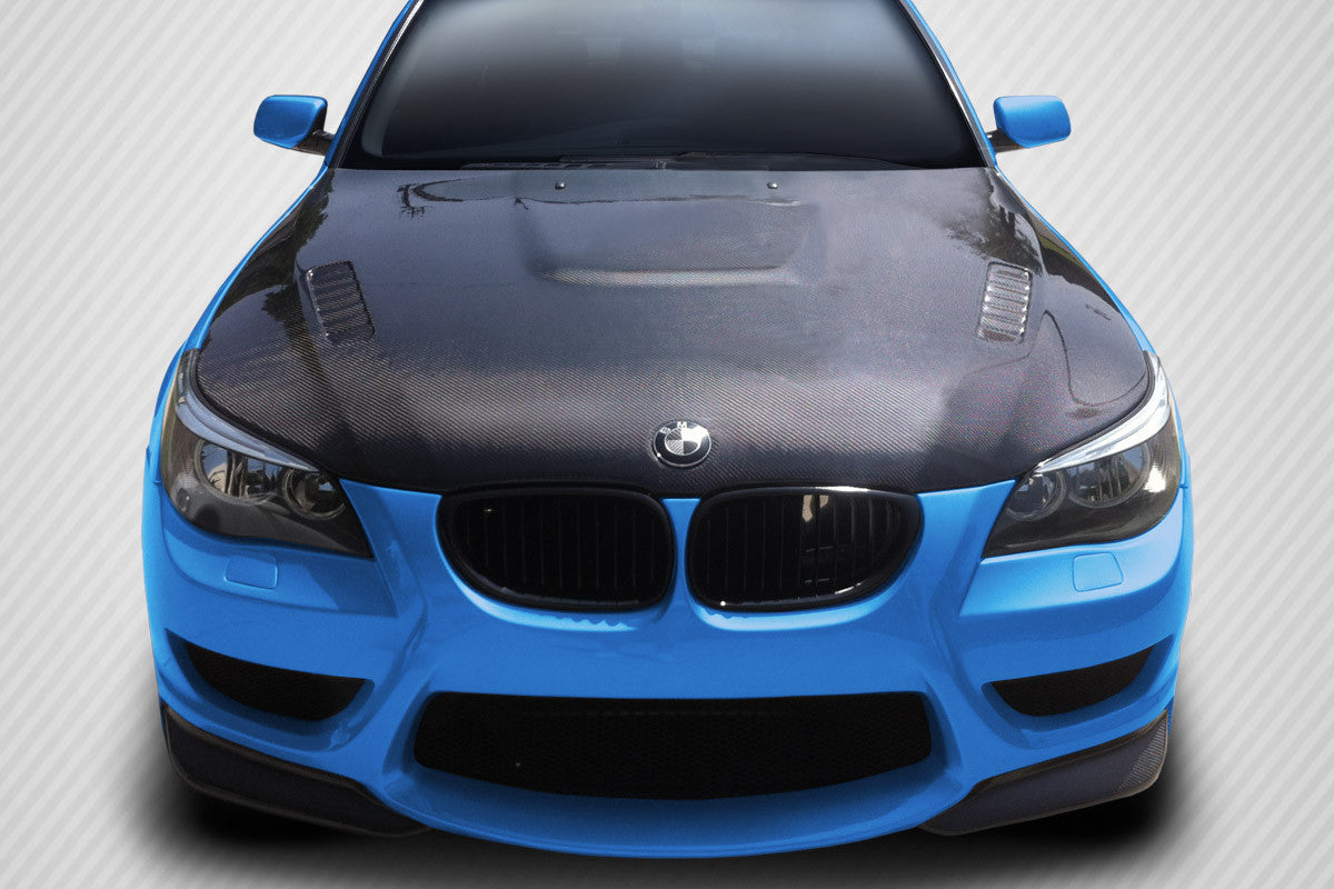 Carbon Creations DriTech 2004-2010 BMW 5 Series E60 AF1 Hood - 1 Piece