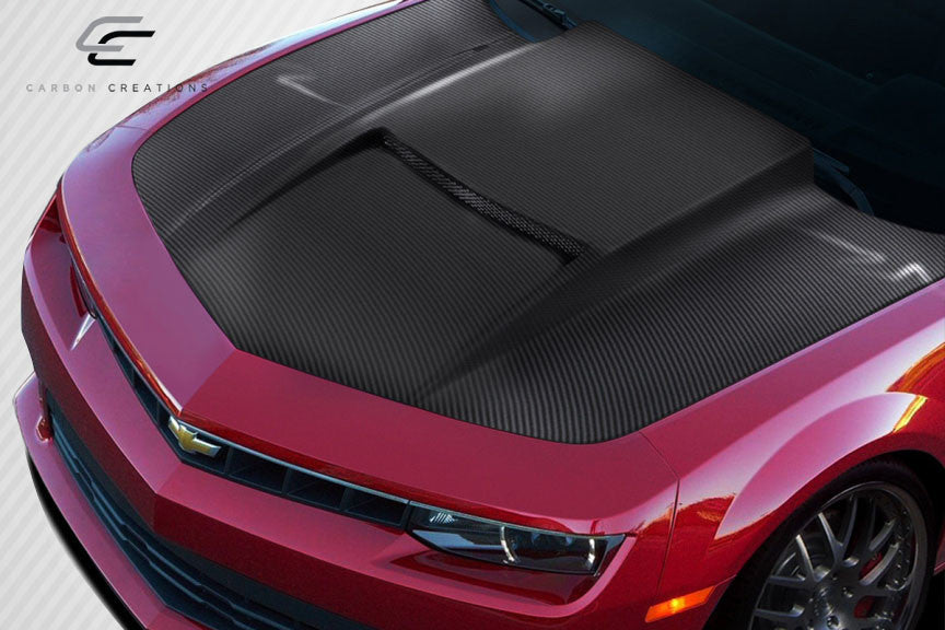 2010-2015 Chevrolet Camaro Carbon Creations DriTech Viper Hood - 1 Piece