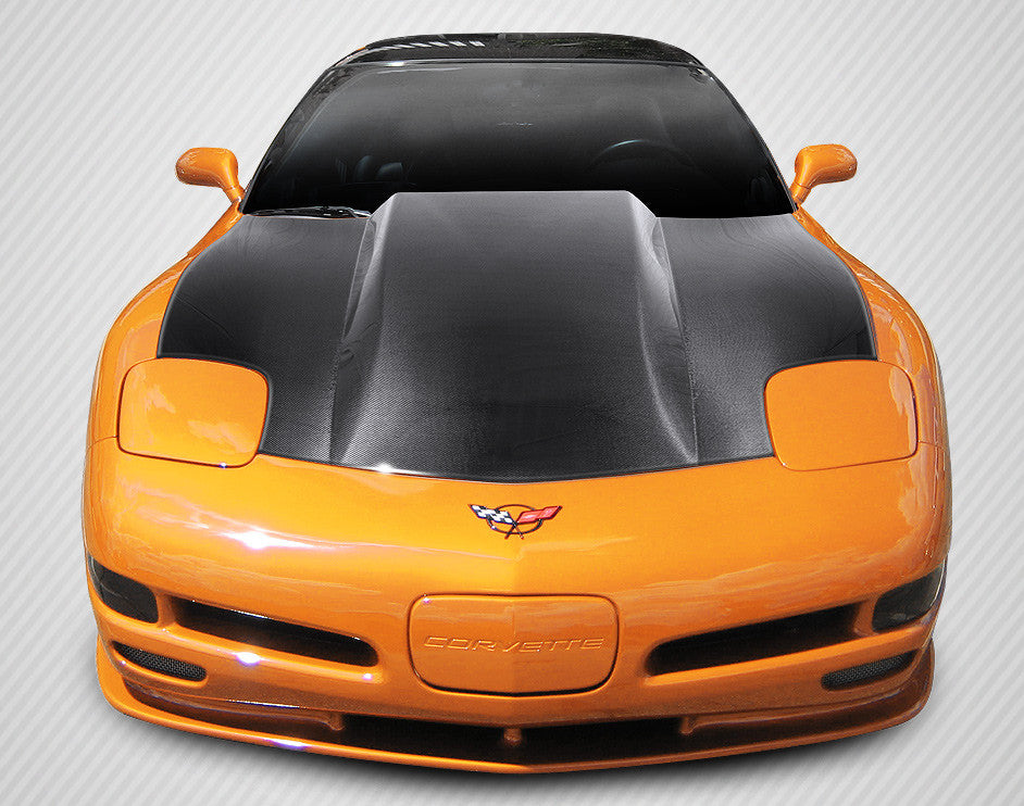 Carbon Creations 1997-2004 Chevrolet Corvette C5 DriTech Cowl Hood - 1 Piece