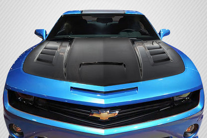 Carbon Creations 2010-2015 Chevrolet Camaro DriTech TS-2 Hood - 1 Piece