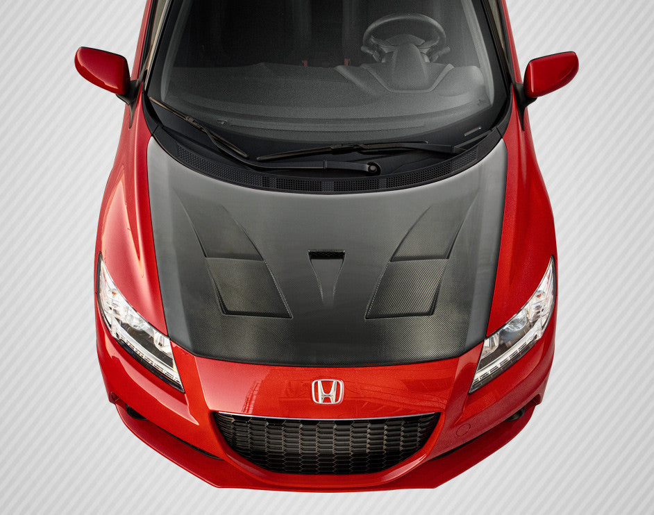 Carbon Creations 2011-2016 Honda CR-Z DriTech AM-S Hood - 1 Piece