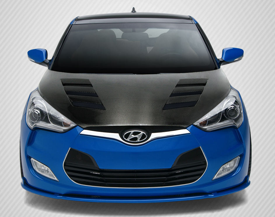 Carbon Creations 2012-2016 Hyundai Veloster Hyundai Veloster DriTech AM-S Hood - 1 Piece