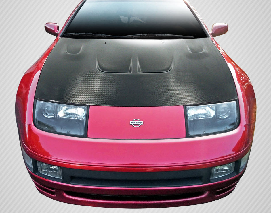 Carbon Creations 1990-1996 Nissan 300ZX Z32 DriTech Type B Hood - 1 Piece