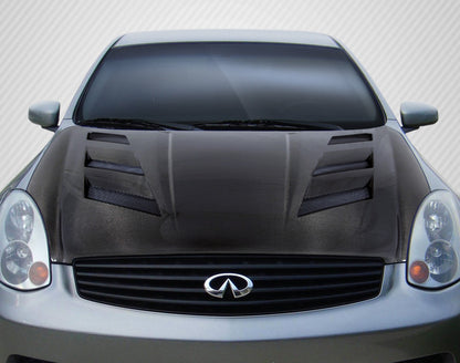 Carbon Creations 2003-2007 Infiniti G Coupe G35 DriTech AM-S Hood - 1 Piece