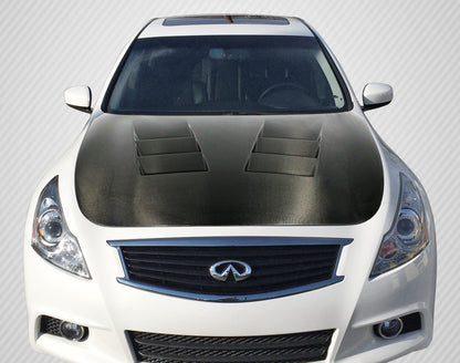 Carbon Creations 2007-2013 Infiniti G Sedan G25 G35 G37 / Q40 DriTech TS-1 Hood (112965)