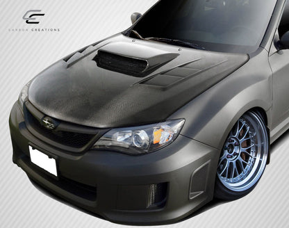 Carbon Creations 2008-2011 Subaru Impreza 2008-2014 WRX STI DriTech TS-1 hood