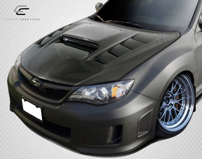 Carbon Creations 2008-2011 Subaru Impreza 2008-2014 WRX STI DriTech VR-S Hood - 1 Piece