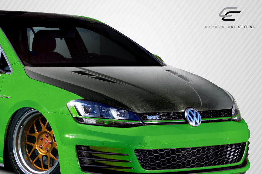 Carbon Creations 2015-2016 Volkswagen Golf / GTI DriTech K Design hood