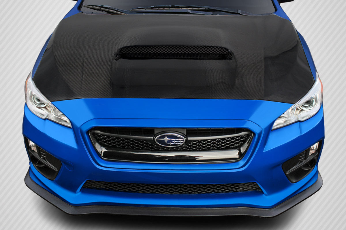 Carbon Creations 2015-2016 Subaru WRX OEM Hood - 1 Piece