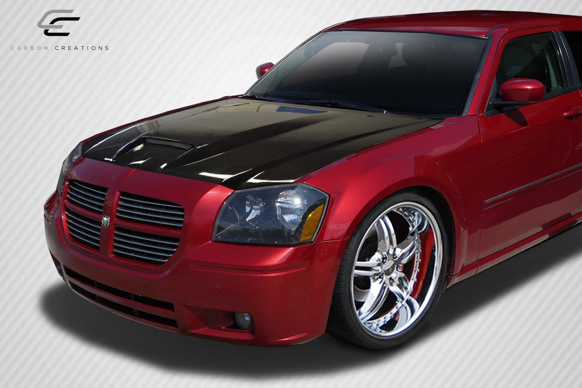 Carbon Creations 2005-2007 Dodge Magnum SRT Style hood