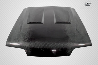 Carbon Creations 1987-1993 Ford Mustang Heat Extractor hood