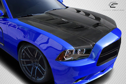 2011-2014 Dodge Charger Carbon Creations DriTech Viper Look Hood