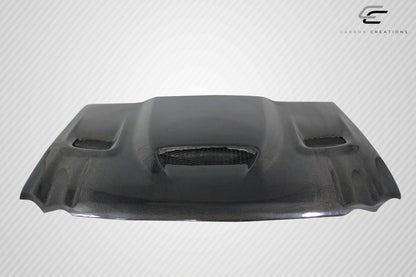 2005-2010 Jeep Grand Cherokee Carbon Creations DriTech Hellcat look Hood - 1 Piece