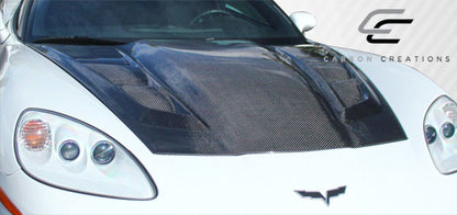 Carbon Creations 05-13 Chevrolet Corvette C6 DriTech H-Design hood