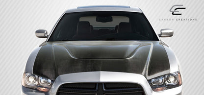 Carbon Creations 2011-2014 Dodge Charger DriTech SRT Style hood - 1 pc