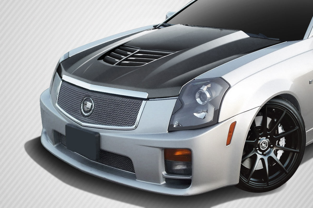 Carbon Creations 2003-2007 Cadillac CTS DriTech Stingray Z Hood- 1 Piece