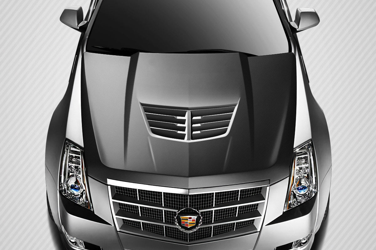 Carbon Creations 2008-2013 Cadillac CTS-V DriTech Stingray Z Hood- 1 Piece