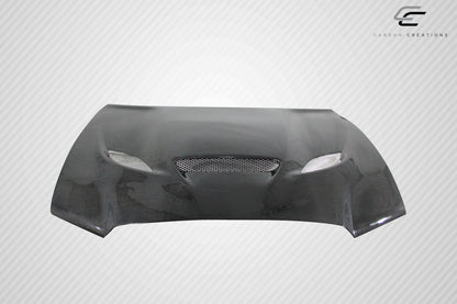 Carbon Creations 2011-2014 Dodge Charger DriTech Hellcat Look Hood - 1 Piece