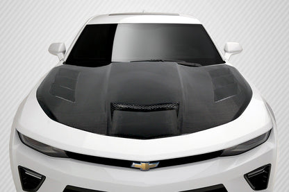 Carbon Creations 2016-2018 Chevrolet Camaro TS-1 Hood - 1 Piece