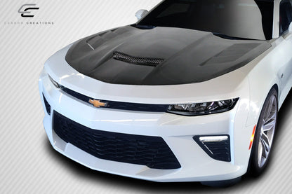 Carbon Creations 2016-2018 Chevrolet Camaro TS-1 Hood - 1 Piece