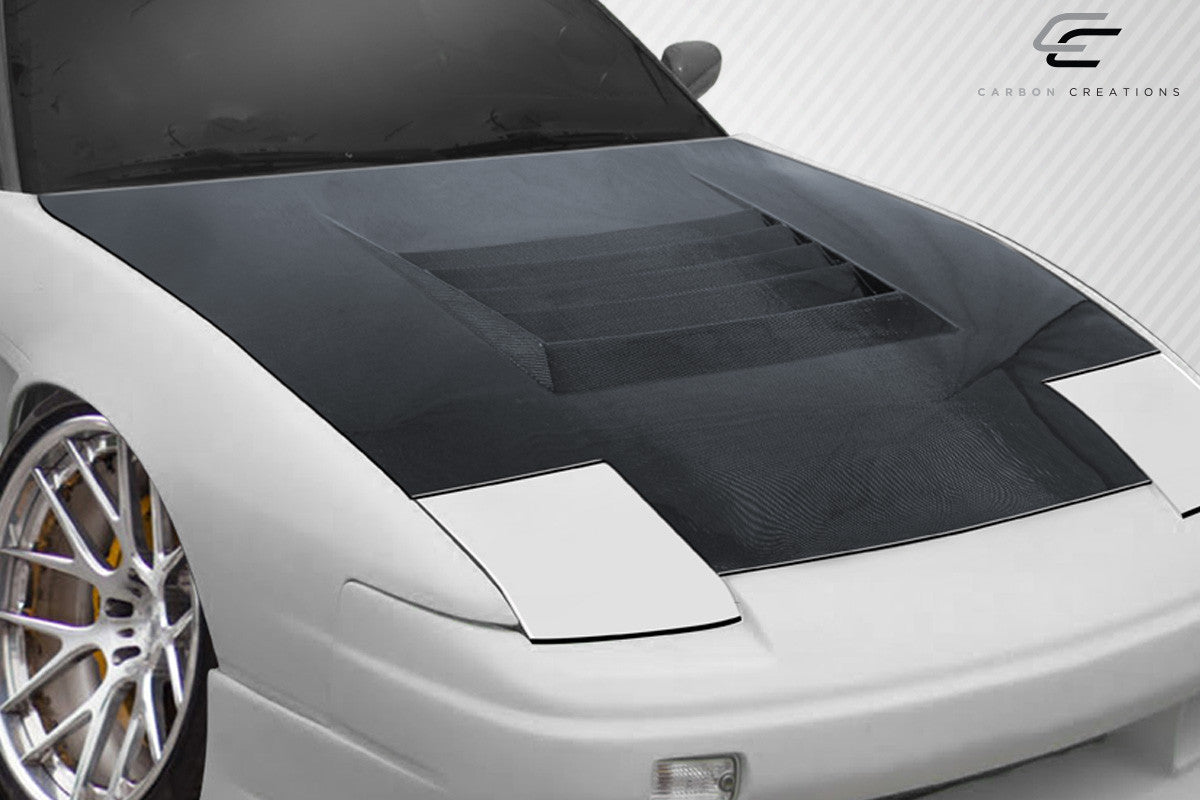 Carbon Creations 1989-1994 Nissan 240SX S13 D-1 Hood - 1 Piece