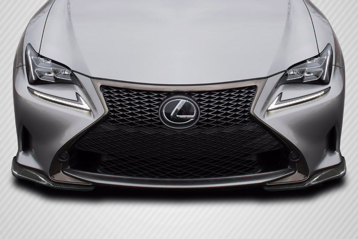 Carbon Creations 2014-2018 Lexus RC-Series RC200T RC350 EBS F Sport model Front Lip Splitters