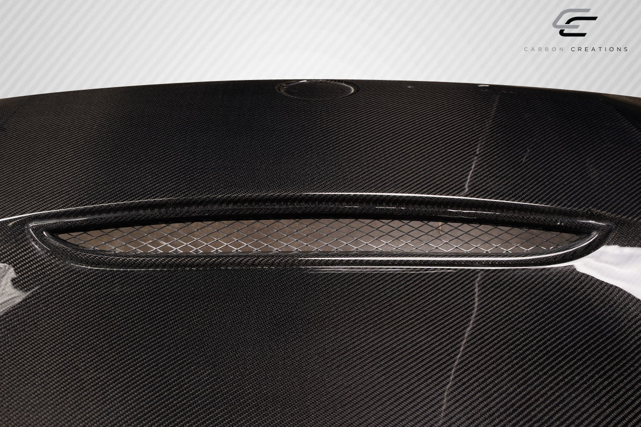 Carbon fiber BMW hood