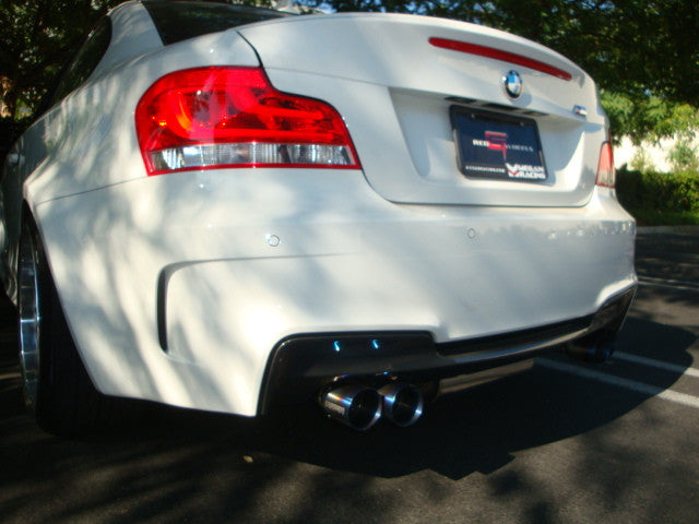 Full Megan Racing Catback Exhaust Installed on 1M