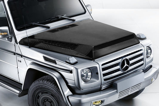 00-18 Mercedes G Class W463 CF Behemoth carbon fiber hood