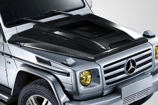 00-18 Mercedes G Class W463 Carbon Fiber Window carbon fiber hood
