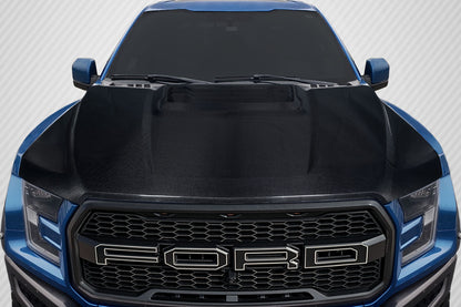 2017-2020 Ford Raptor Carbon Creations OEM Look Hood