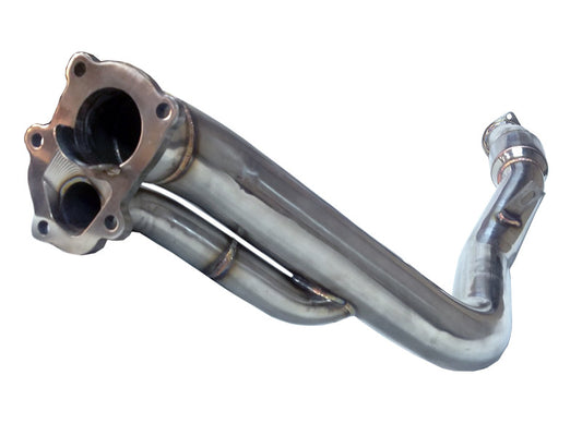 Tsudo 08-17 Subaru WRX STI Hi-flow Catted Double Chamber Downpipe