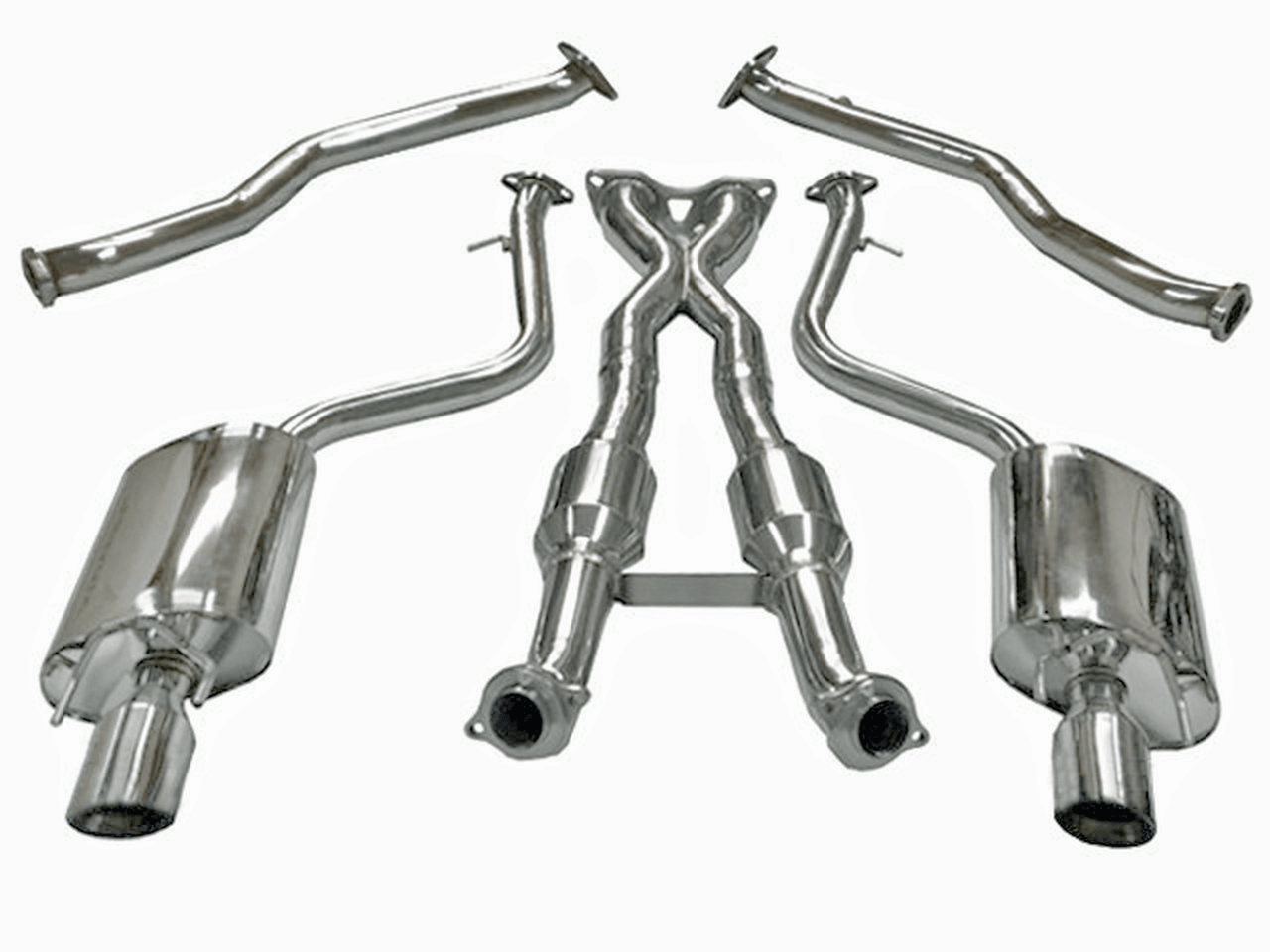 Tsudo Lexus IS250 / IS350 2014 + Dual SP Stainless Steel Tip Catback Exhaust (20-9212)