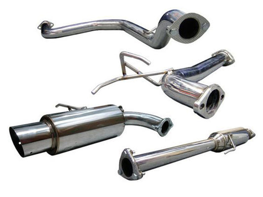 Tsudo 92-93 Acura Integra LS/GS/RS 2/3dr S2 Cat-back Exhaust System (20-9352)