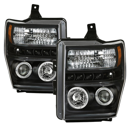 2008 Ford F250 Super Duty Projector Headlights