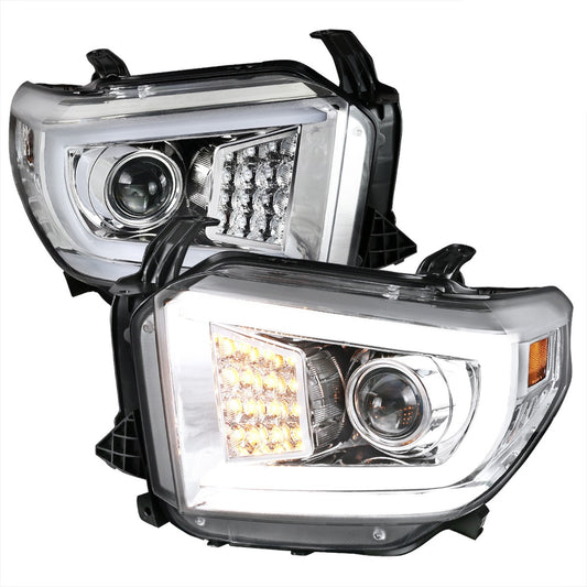 Spec-D 2014-2021 Tundra LED Signals Headlights Chrome