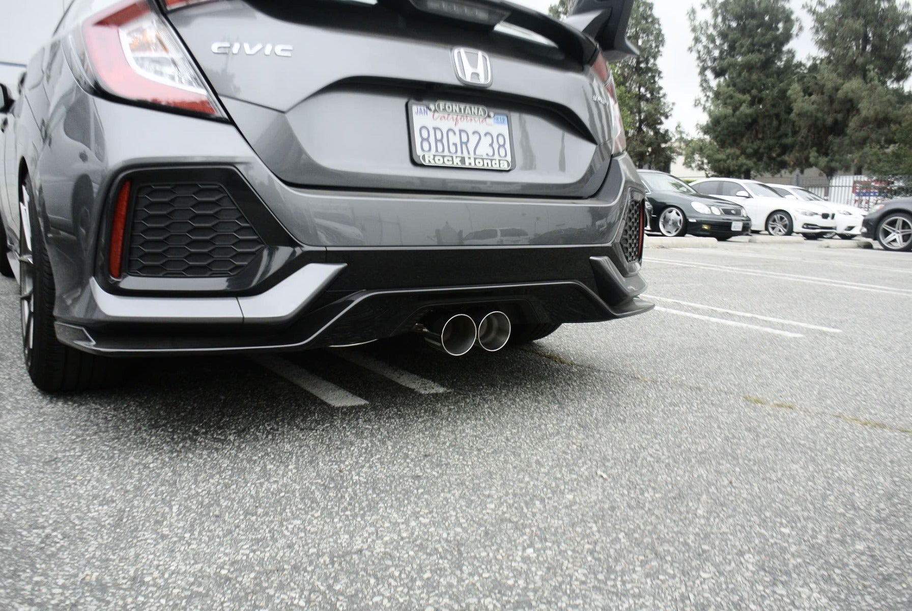2016 1.5 Turbo 5-Door Hatchback exhaust