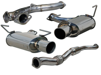 Tsudo 08-10 WRX Sedan 3in SP2 JDM catback exhaust