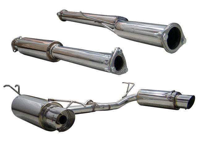 Tsudo 2004-08 TSX 70mm S2 70mm JDM Dual Catback Exhaust