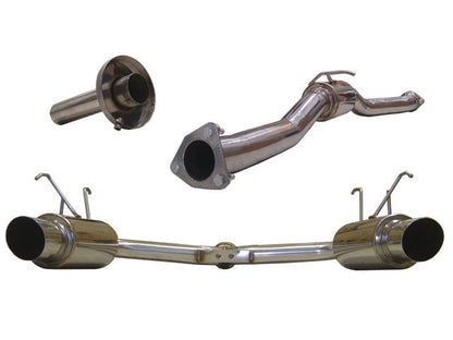 Tsudo 2000-09 S2000 Ap1 AP2 70mm S2 Cat-Back Exhaust