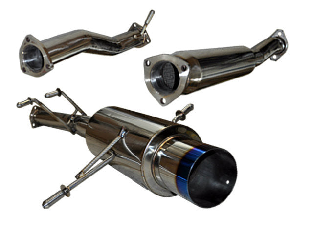 Tsudo 98-05 Impreza 2.5 RS N1 JDM Burnt-Tip catback exhaust