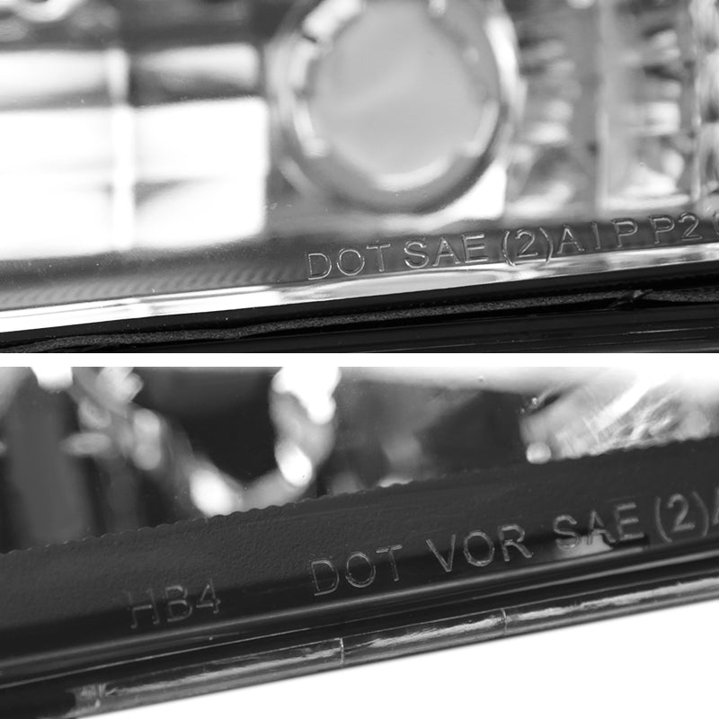 Spec-D 2002-2006 Chevrolet Avalanche 1500/2500 OE Style w/ Bumper Signal Lights Black Headlights