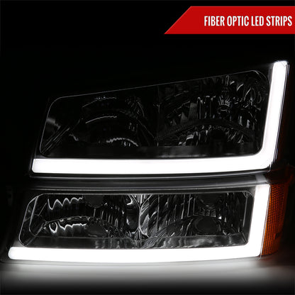 2004 Silverado Avalanche OE Spec-D aftermarket headlights