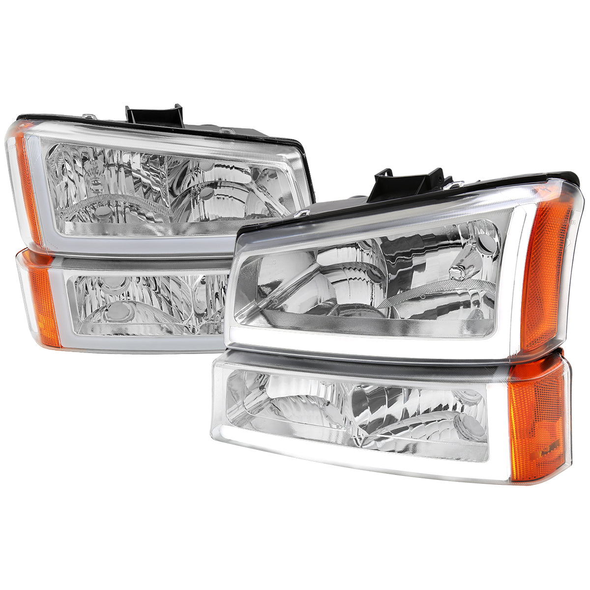 Spec-D 2003 Silverado Avalanche OE headlights upgrade