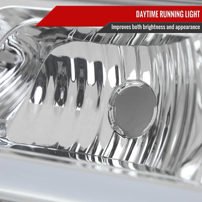 Spec-D 02 Avalanche Silverado OE & headlights