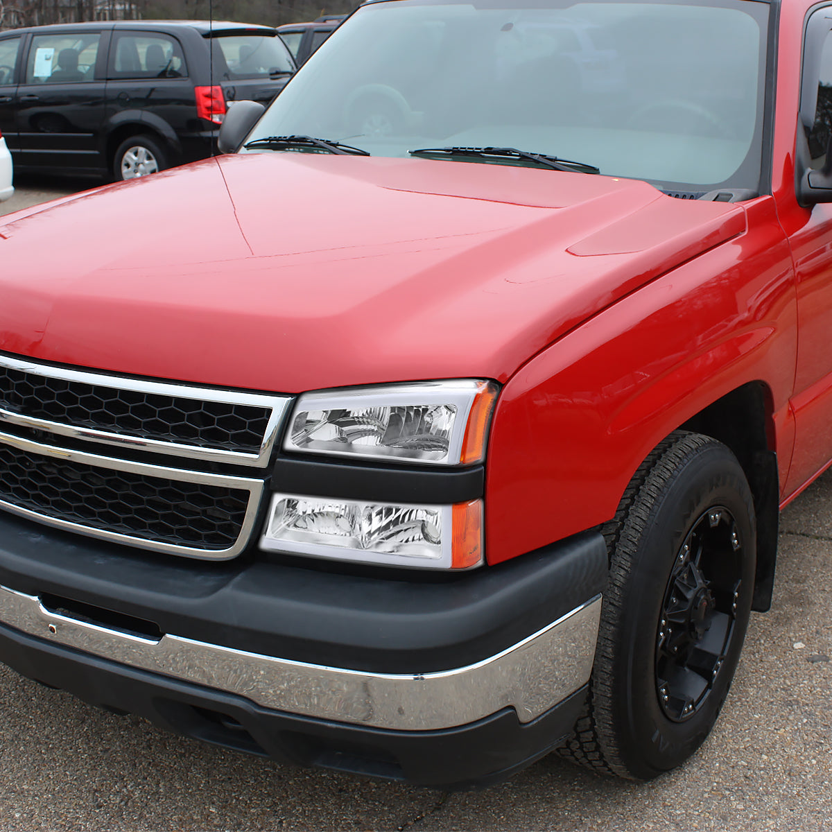 Spec-D 06 Avalanche Silverado OE & headlights