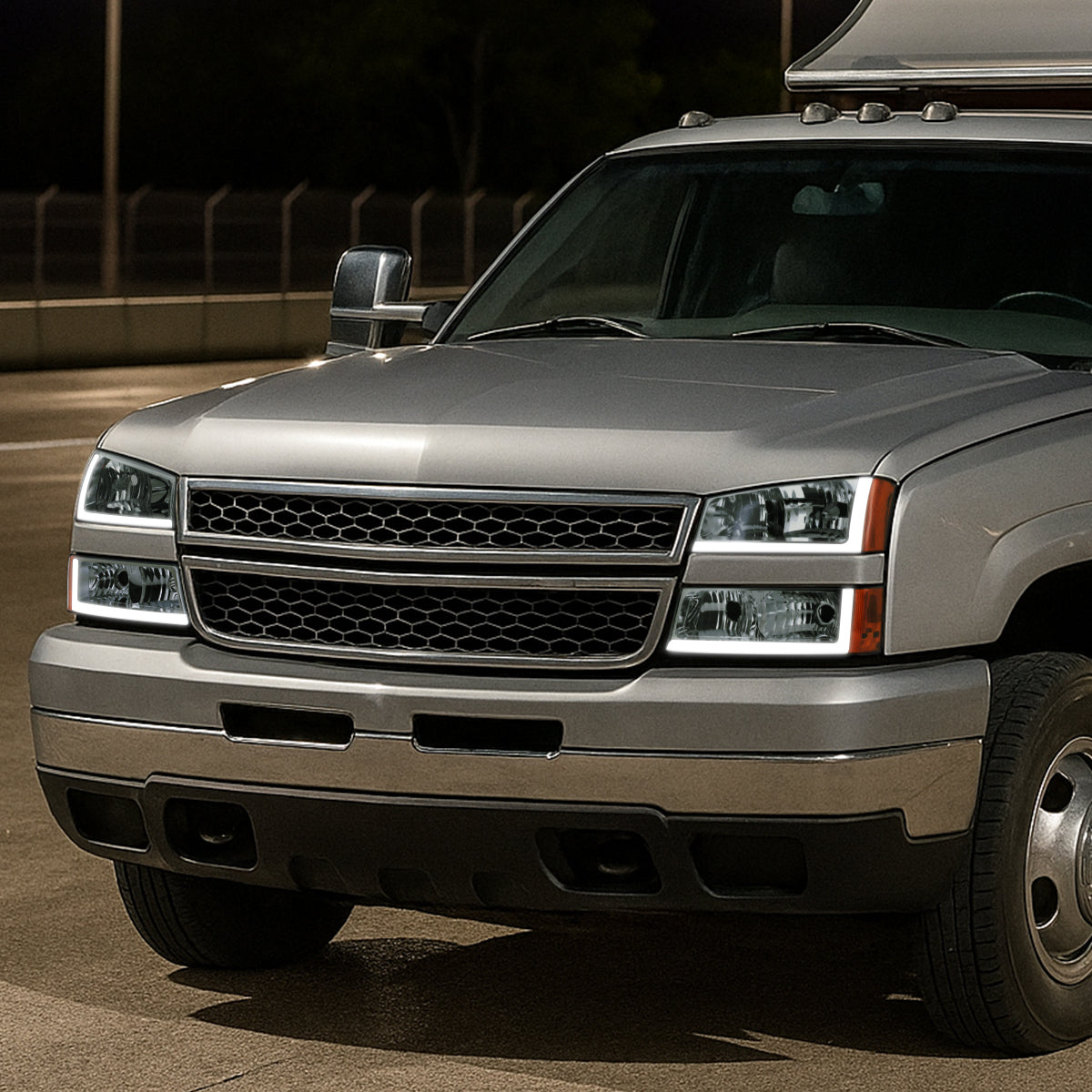 06 Silverado Avalanche OE Spec-D smoked lighting upgrade